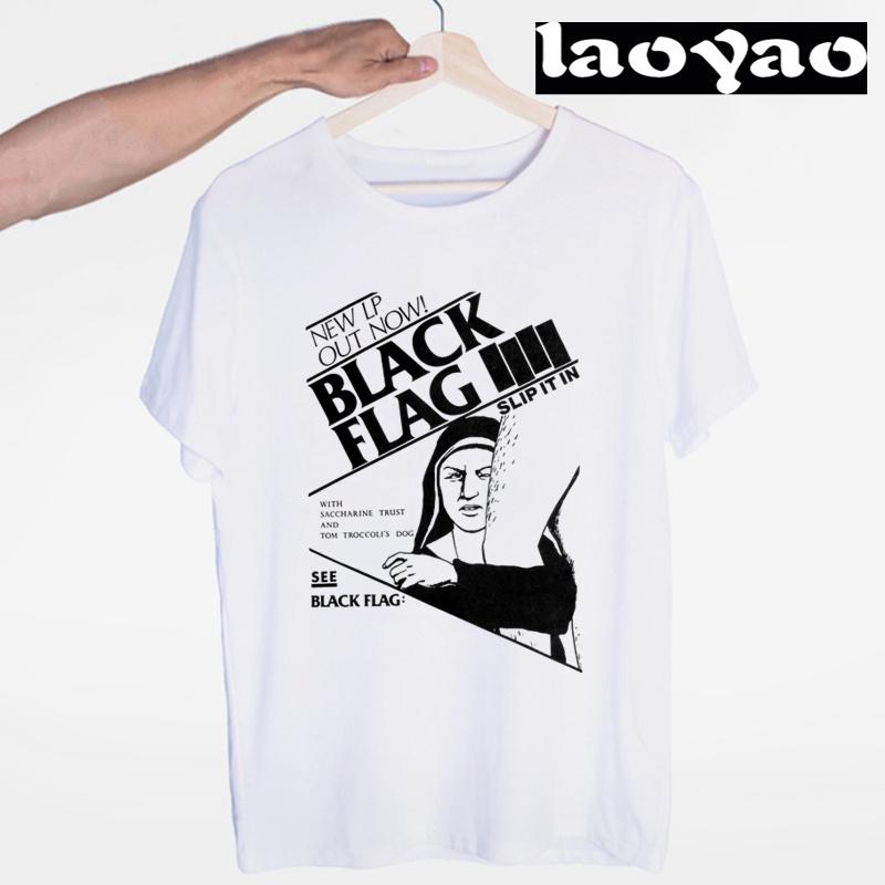 

Black Flag Tshirt Punk Rock Band Henry Rollins Large Bars Graphic Tshirts Women Men Harajuku Streetwear Summer Oversized Tee 4XL