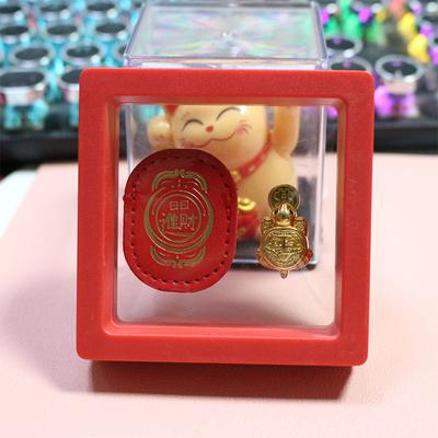 Fengshui Lucky Turtle Wallet Charm Money-Biting Turtleornaments Decor With "Daily Wealth" For Longevity Financial Stability