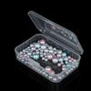 1 PCS New Small Plastic Transparent With Lid Collection Container Case Storage Box