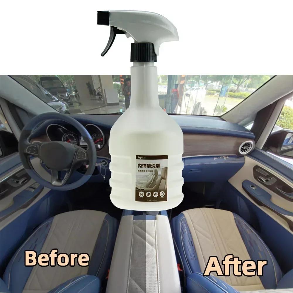 500ml Foam Cleaner Spray Multi-purpose Anti-aging Cleaner Tools Car Interior Home Cleaning Foam For Car Interior Leather Clean