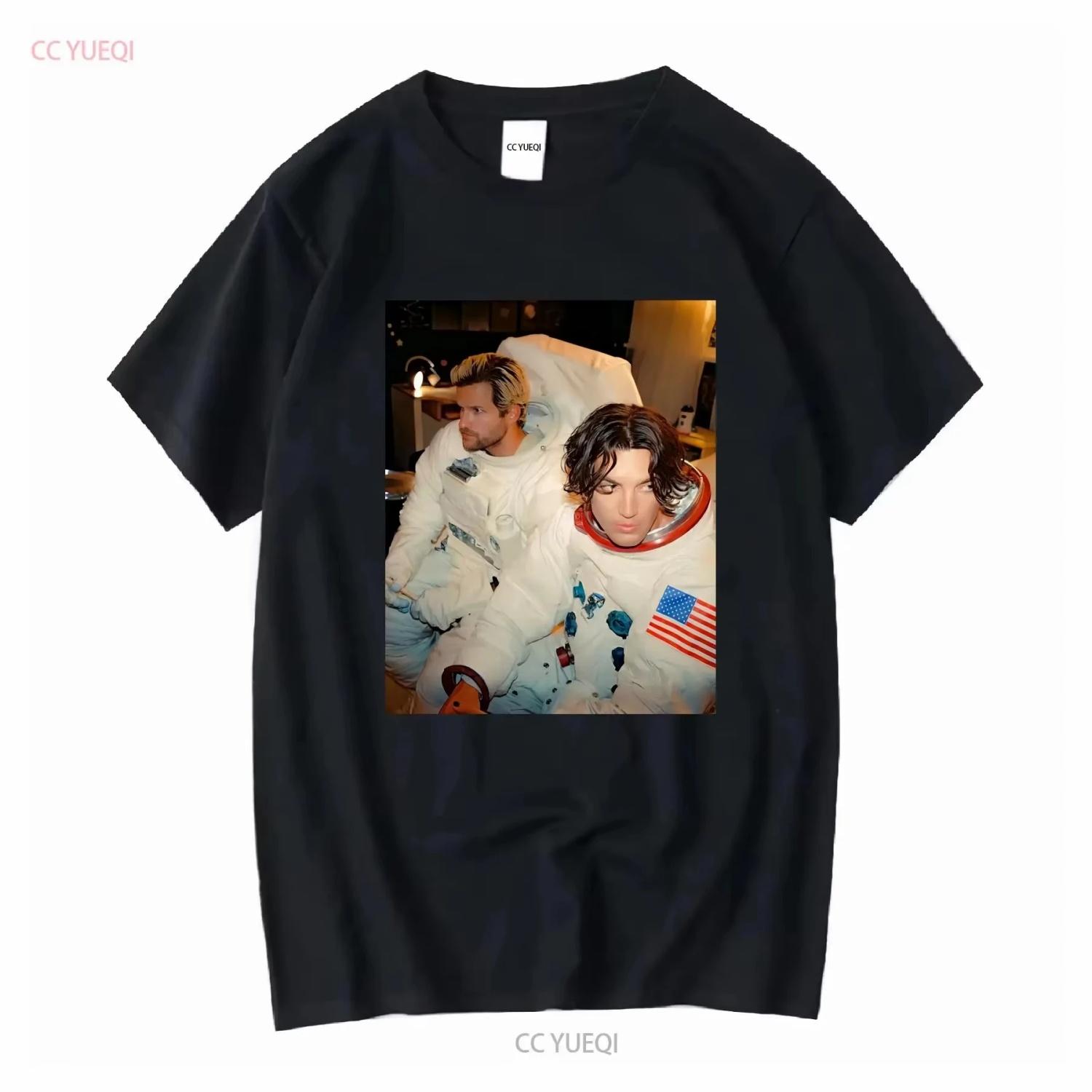 

LANY Space T Shirt Album Cover Crew Love Retro Merch Fan Outfit Long or Short Sleeves Vintage Washed Fashion Comfortable S чёрный