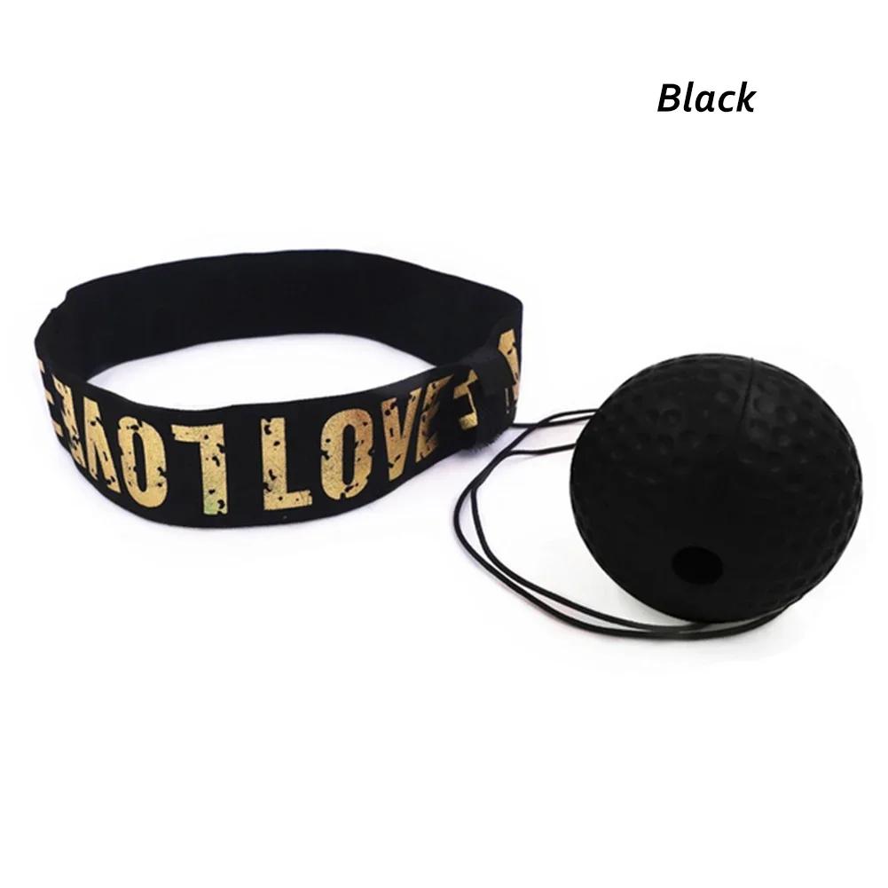 Boxing Speed Ball Head-mounted PU Punch Ball MMA Muay Thai Fighting Training Hand Eye Reaction Home Sandbag Gym Boxing Equipment