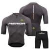 Nieuw Pro Team Merida Wielerjersey Set Heren Zomer Fiets Berg Uniform Ropa Ciclismo Maillot Hombre Fiets Kleding Pak