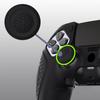 PlayVital Silikonhülle für PS5 Edge, weiche Gummi-Schutzhülle für PS5 Edge Wireless, inklusive Daumengriff Edition, rutschfester Controller,