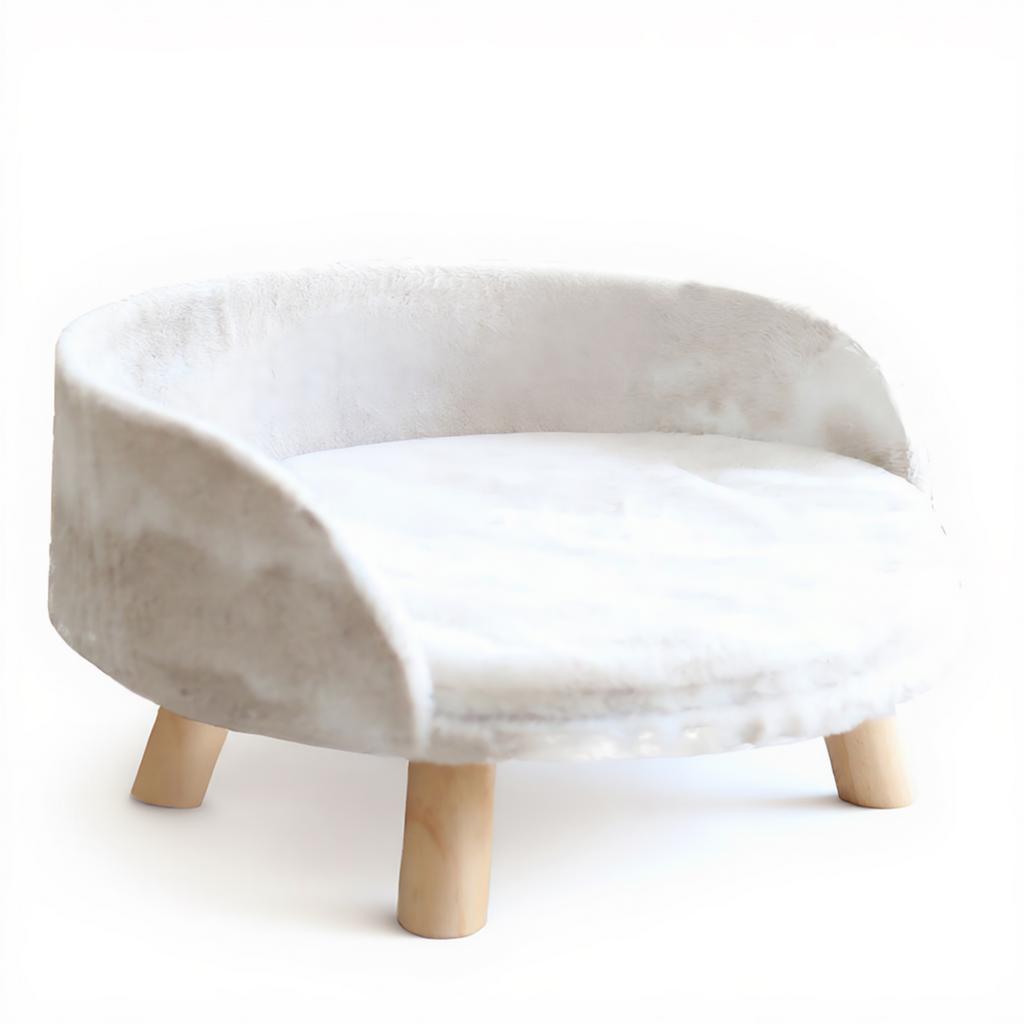 Pet Puppy Chair Luxury Small Dog Couch Bed Elevated Dog Cat Sofa Bed Soft Cat Bed for All Season Universal