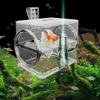 Pneumatic Fish Breeding Box Transparent Fish Isolation Box Suspended Incubator  Clownfish