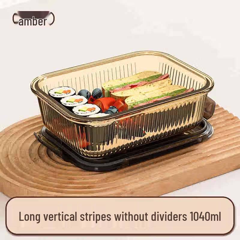 Fango 1040ML Rectangular Borosilicate Glass Food Storage Container