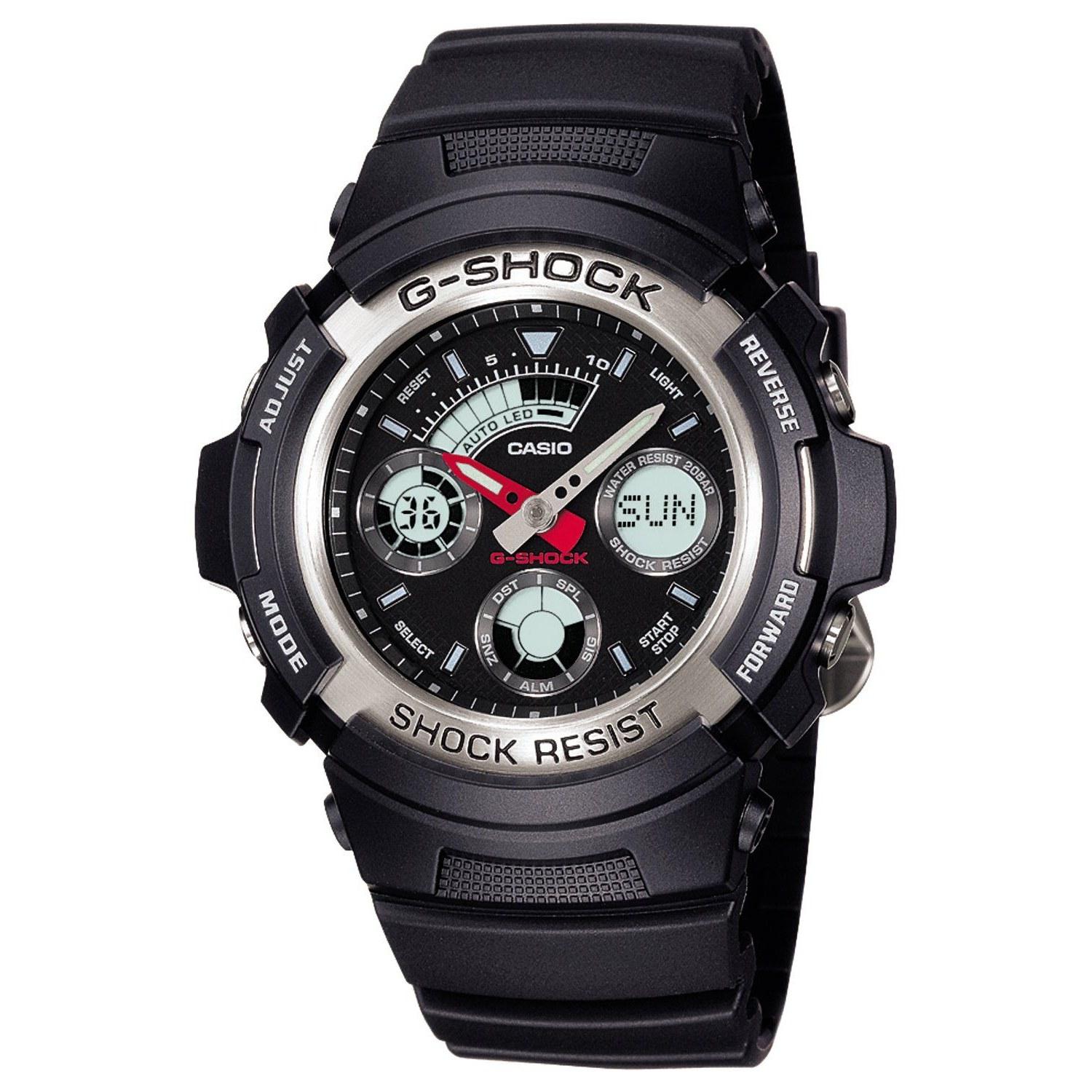 Casio Wristwatch G-Shock AW-590-1AJF Mens Black