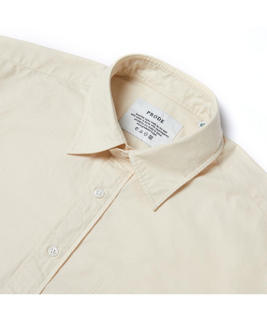 PRODESHIRT [Relax] P-900 Poplin Shirt (Beige)