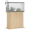 Aquarium Stand Sonoma Oak 81 X 36 X 73 Cm Engineered Wood