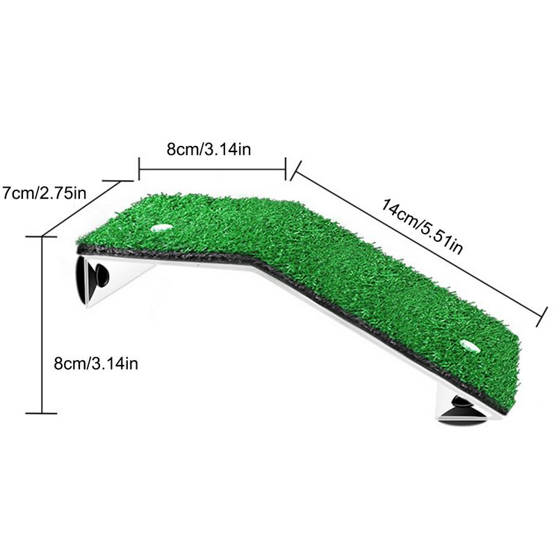 Reptile Lawn Climbing Turtle Basking Platform Ladder Simulation Grass Ramp Aquatic Turtle Water Tank Habitat Decor Accessories