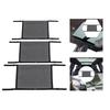 Car Ceiling Cargo Net Pocket with Double Zipper Roof Storage Organizer Mesh Bag Easy Installation for Sedan Interior