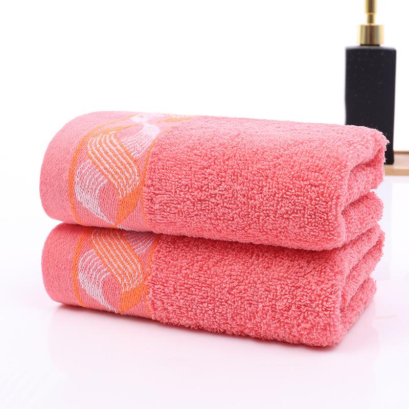 Cotton Absorbent Threaded Towel Embroidered Labor Gift Towel