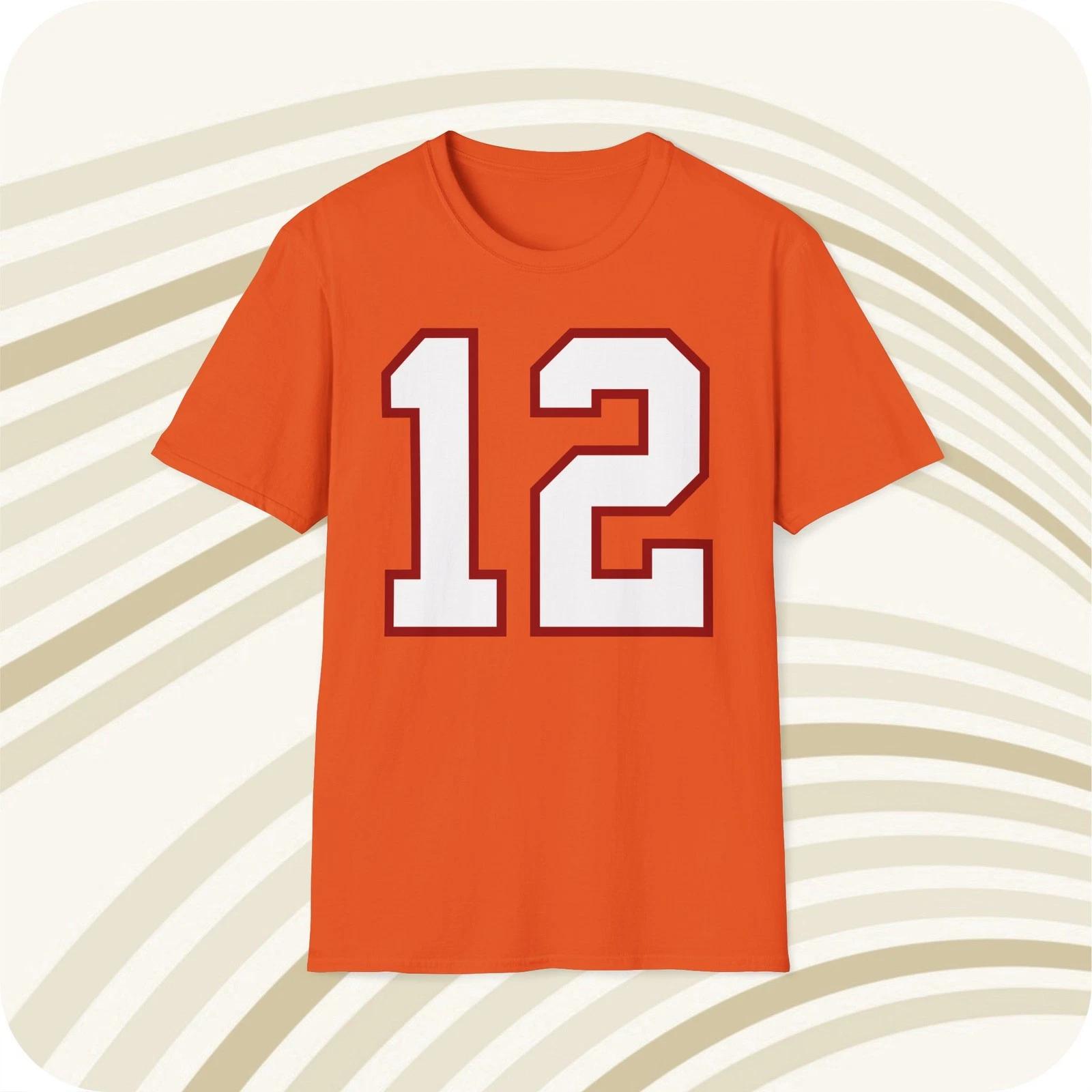 

Футбольная футболка Tampa Bay Buccaneers #12 NFL - Передняя и задняя стороны 3XL