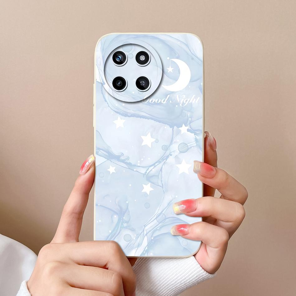 Leisure Style Case For Oppo Realme 11 Pro Plus Full Protection Soft Liquid Silicone Back Cover For Realme11 4G 5G Phone Cases
