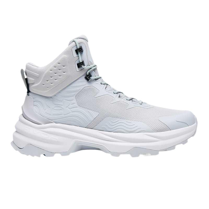 Under Armour High Top Hiking Shoes Unisex Light Gray Sneakers 14438004-0007