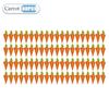 1-200PCS Creative Carrot Packaging Box Orange Candy Chocolate Cone Shaped Paper Gift Boxes Kids Easter Birthday Party Gift Bag