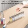 Travel Weekly Pill-Organiser Magnetic Removable PillBox 7 Day 1 Time a Day Portable Medicine Dispenser for Home Travel