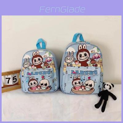 Kids Backpack With Lightweight Nylon Material For School Education Characters Included)**