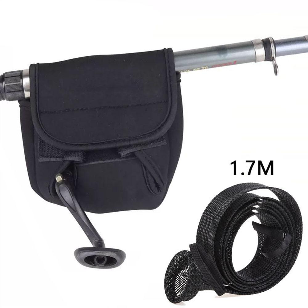 Fishing Reel Cover Protective Bag Trolling Spinning Reel Baitcasting Fishing Protective Case Pouch Sleeve Fishing Bags 3 Size