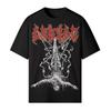 Tricou DEICIDE 220 GSM | Bărbați Femei Premium Potrivire Normală 100% Bumbac