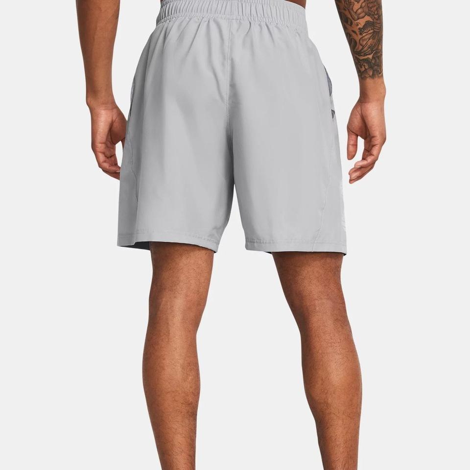 Under Armour Woven Series UA Tech Graphic Shorts Men Shorts Gray 1377139-011