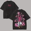 Dragon Ball Majin Buu Printed Tshirt Mens and Womens Washed Tshirt High Quality Vintage Cotton Tshirt Harajuku Tshirt