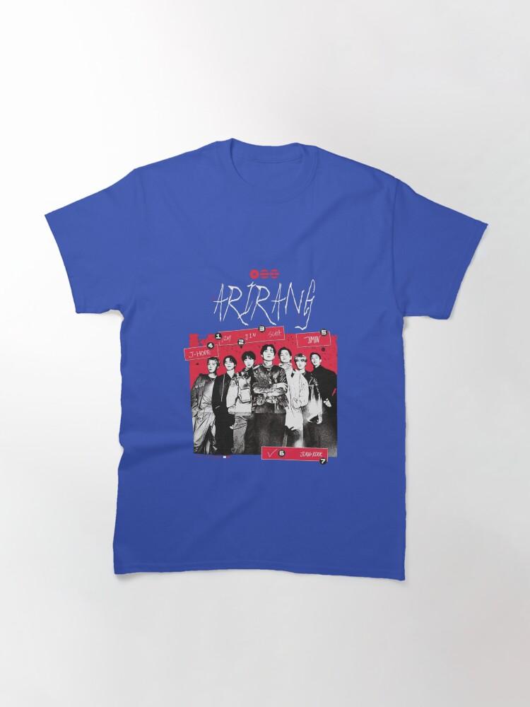 Arirang Retro Grunge Member Collage Classic TShirt 2026Summer Mens Womens Luxury Fashion Street Y2K Cotton Oversized Tshirt