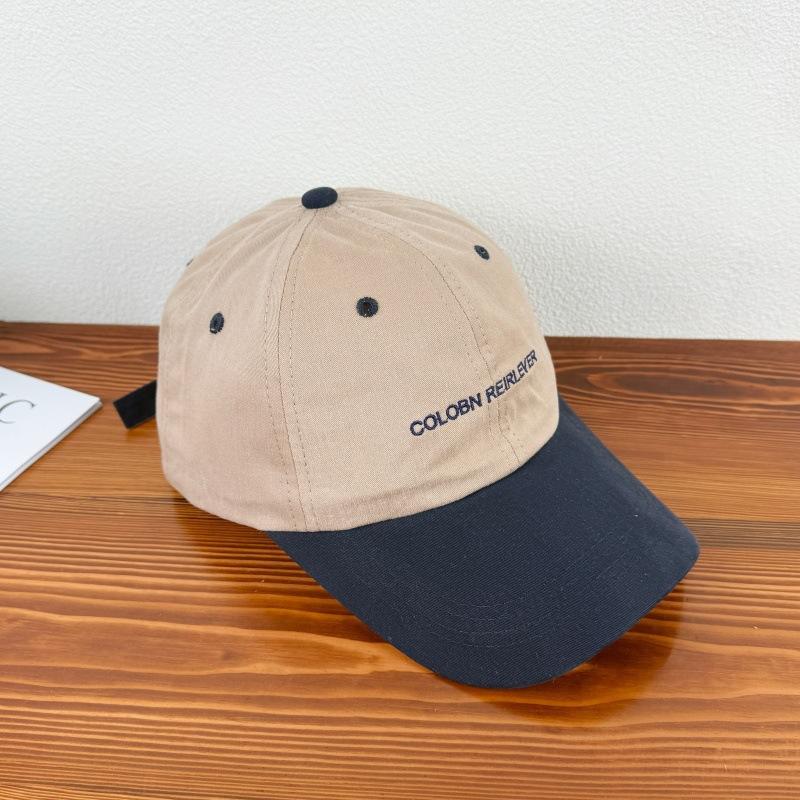 

Новая бейсболка с мягким верхом и вышитыми буквами для женщин, дорожная, универсальная, парная, такая же бейсболка для мужчин (55-59cm)