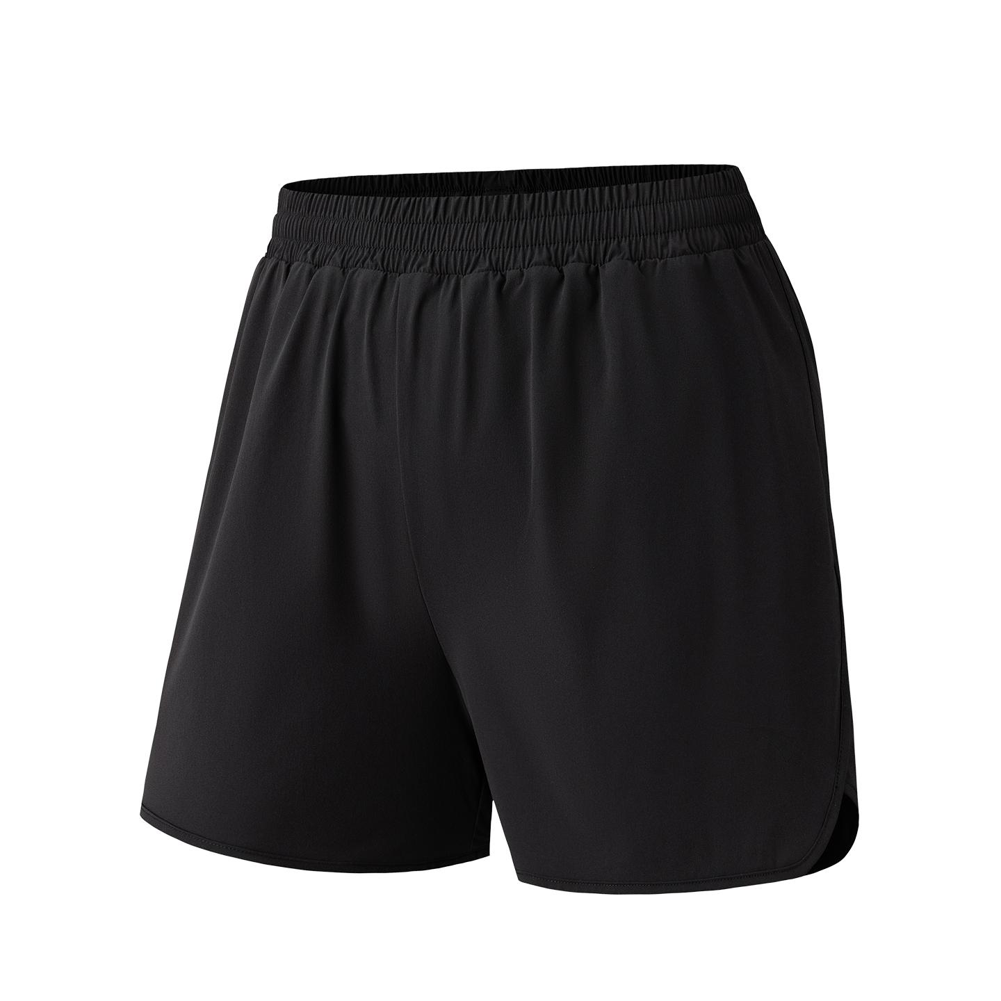

Anta Womens Woven Sports Shorts Summer 2026 Casual Women shorts Basic-Black 962627506-3 M