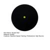 39MM Single Dot Squash Ball Professional Reaction Speed Training Practice High Bounce Blue Red Yellow Dot Sports Ball