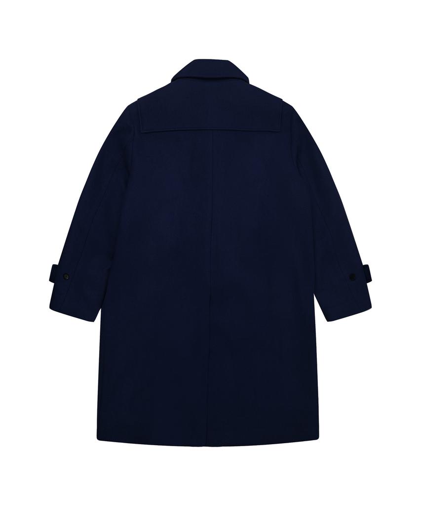 Solew Wool Duffle Coat_Navy