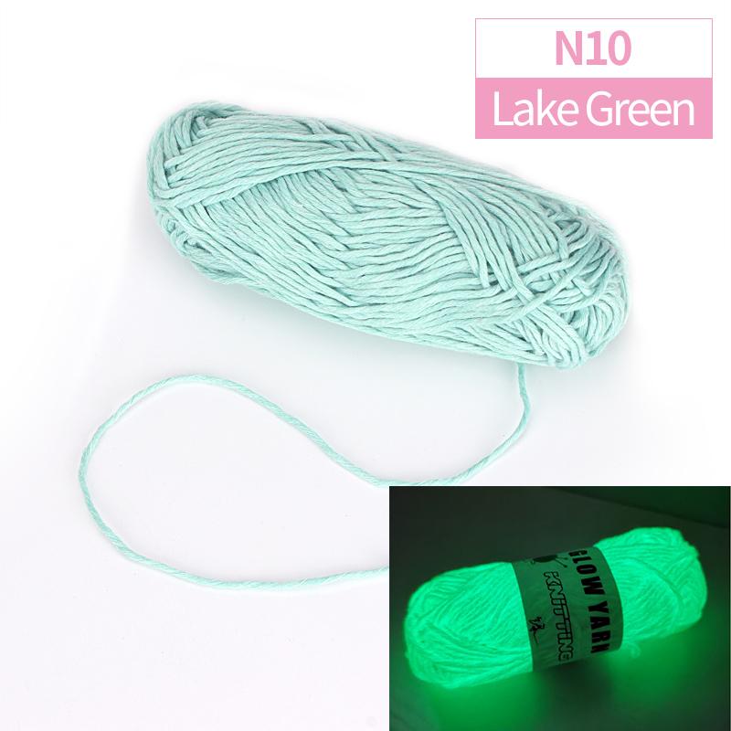 1pc Creative Functional Yarn Glow In The Dark Yarn, Polyester Luminous Chunky Weaving Yarn, DIY Handcraft Knitting Crochet Yarn