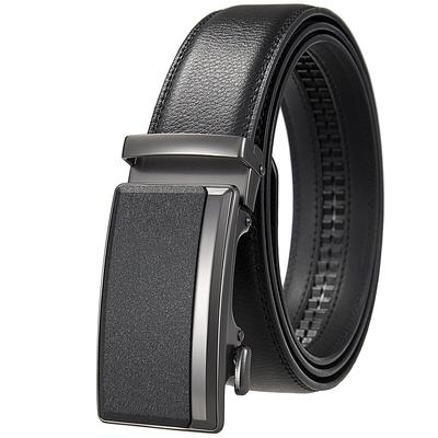 5Pcs Fashion Men'S Cowhide Belt Men'S Business Leather Two-Layer Cowhide Belt Ly36-21591-1