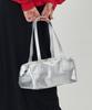 The-Abon Vintage Baguette Shoulder Bag Silver