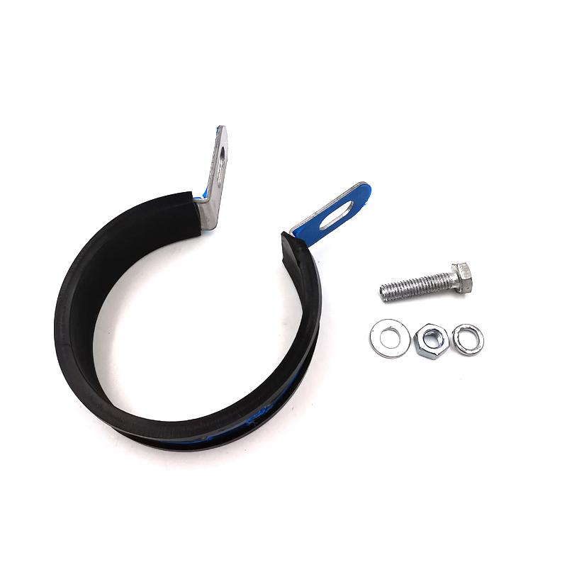 60X280mm Metall Universelt Motorsykkel Tilbehør Racing Eksospotte Lyddemper 2-takts Eksosrør Karbonfiber