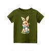 Kleinkind Mädchen Jungen T-Shirts Kinder Top Jungen und Mädchen Bedrucktes Kurzarm T-Shirt
