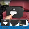 Car Tissue Box Holder Leather Auto Seat Back Hanging Tissue Box For Volkswagen VW Golf 4 6 7 GTI Tiguan B5 B6 B7 Jetta MK5 MK6 QM7