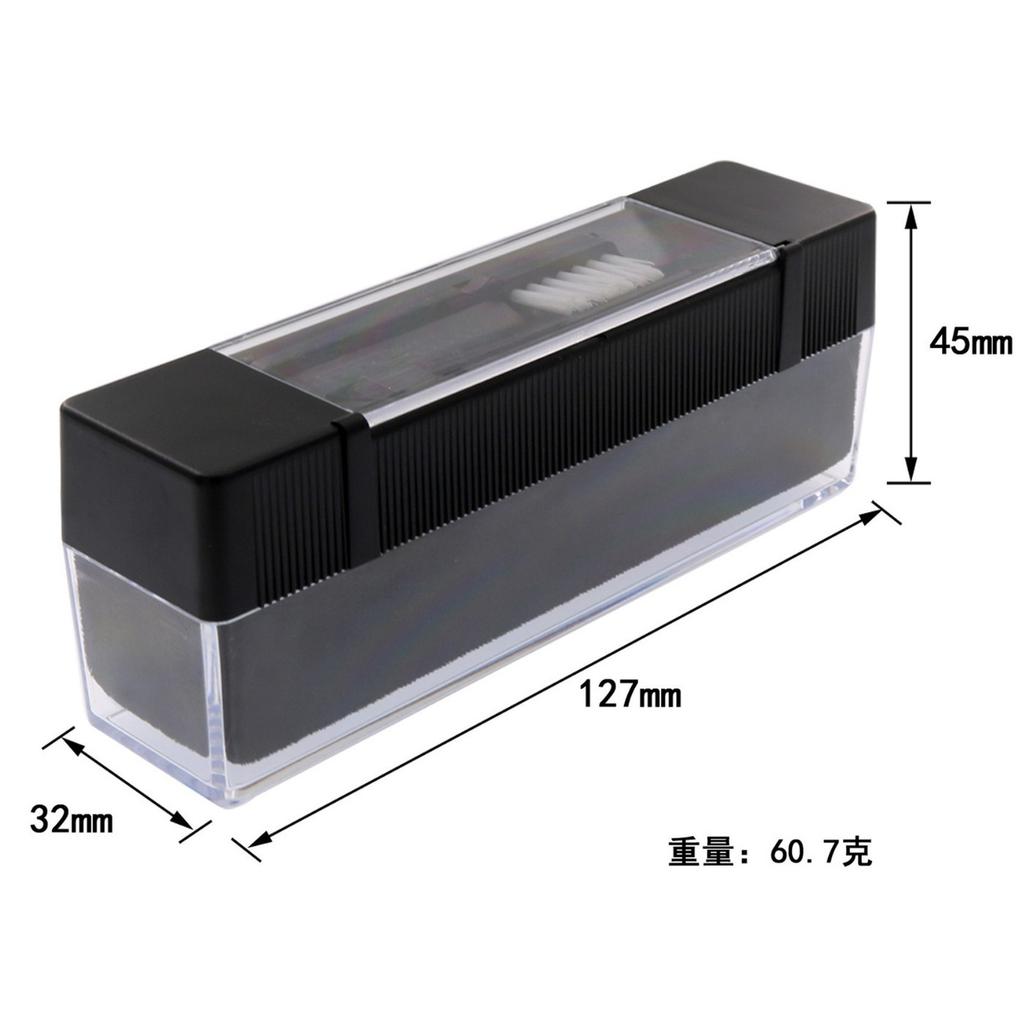 1 Set Hochentwickelter Antistatischer Schallplattenreiniger Staubentfernerbürste für Phonograph Plattenspieler Schallplatten Reinigungsset Werkzeug