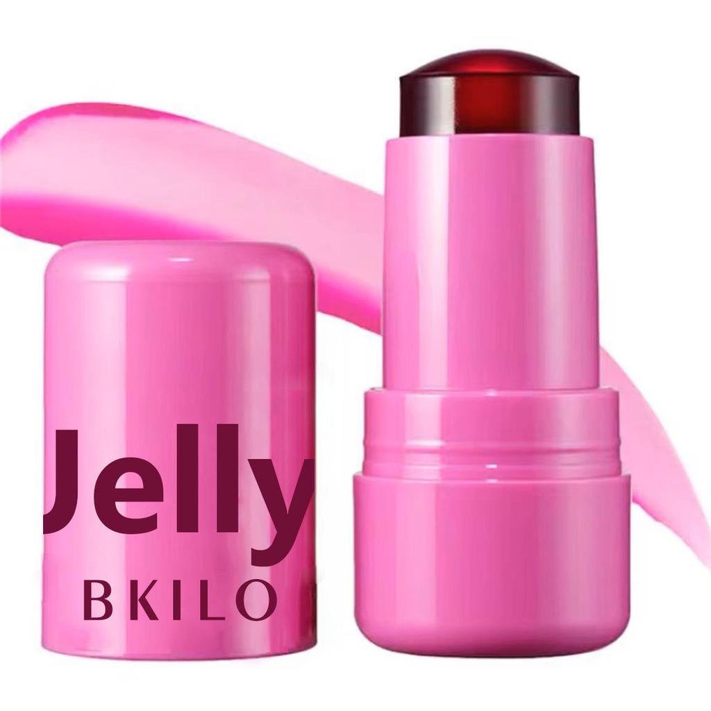 Jelly Blush & Lip Dual-Use Rouge Cream Set - 4-Piece Gift Box, English Version