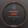 Car Steering Wheel Cover For Mercedes Benz A B C E S Class AMG GLA GLB GLC GLE CLA CLS SLC GLS GLK SLK Vito ML Pilot A45 C43 C63