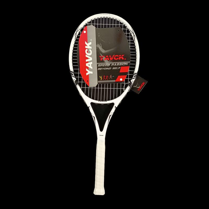 Kompozitová karbonová raketa All-in-One na tenis pro začátečníky a soutěže - Unisex, Ideální pro studentský trénink