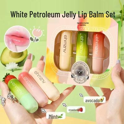 Hanzi Ni Vaseline Hydrating Lip Balm: Moisturizing, Nourishing, Fruity Flavor, Colorless Lip Mask for Lip Care.