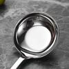 Stainless Steel Spoon High Precision Mirror Polished Spoon Comfortable Curved Long Handle Round Spoon for Home Restaurant