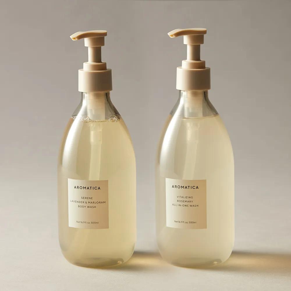 AROMATICA Serene Body Wash #Lavender & Marjoram 500ml Serene