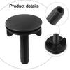 Tap Hole Cover Black Tap Hole Cover For Kitchen Organization Elegant Black Finish Hassle-Free Setup For Standard Sink Holes