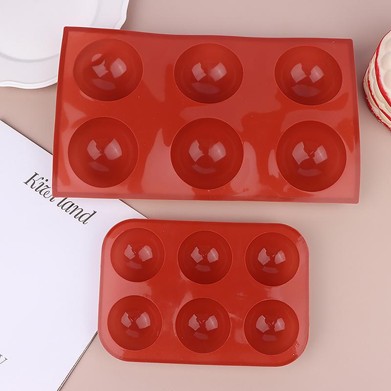 1PC Ball Round Half Sphere Silicone Molds For DIY Baking Pudding Mousse Chocolate Cake Mold Handmade Kitchen Accessories Tool