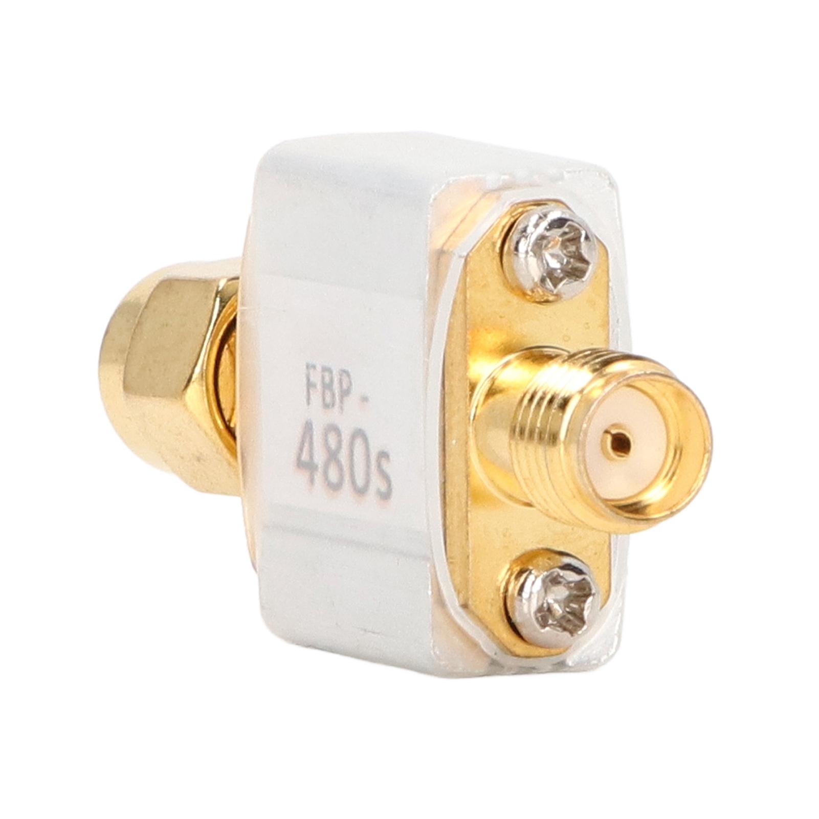 

Фильтр ПАВ 480 МГц 50 Ом Низкие потери вносимые Помехоустойчивый ПАВ Полосовой фильтр приемника