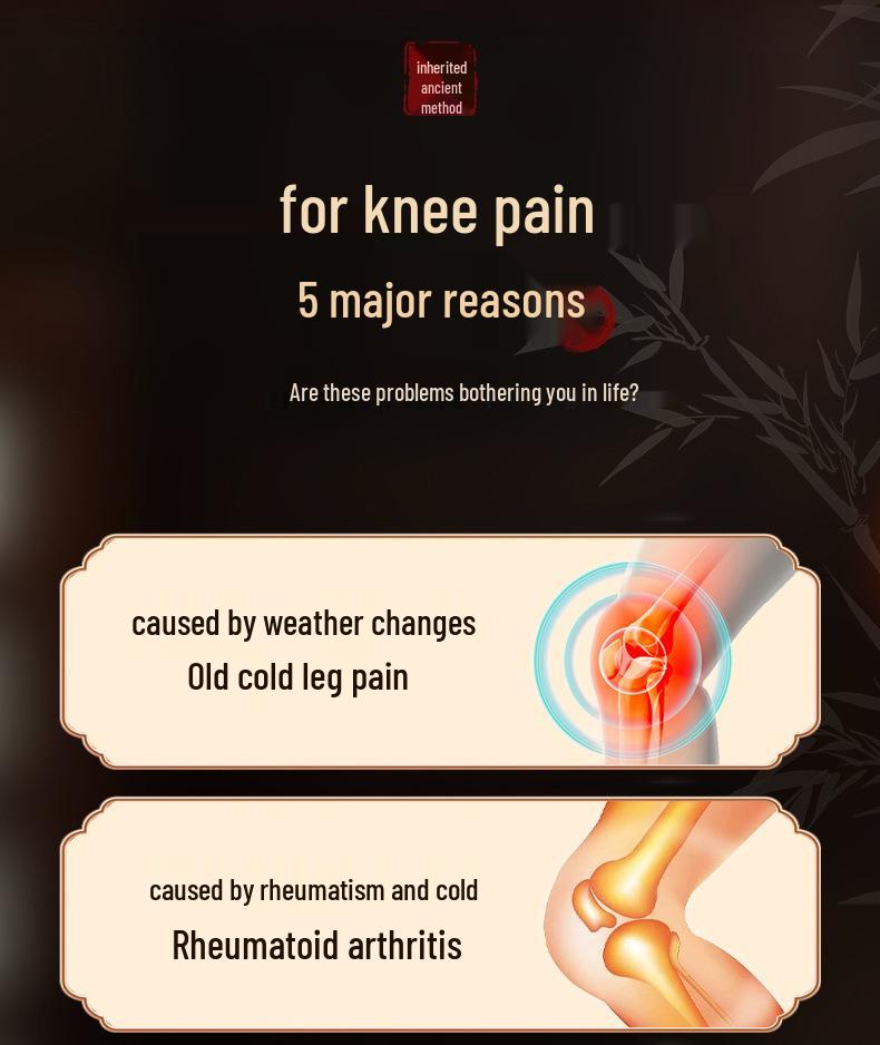 Knee Heating Pad with Moxibustion for Joint Therapy and Warmth