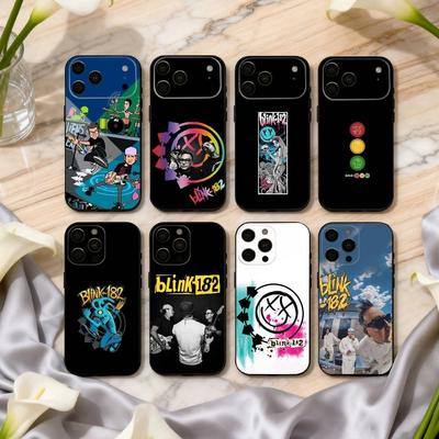 Punk B-Blink-182 Band Phone Case Silicone Soft For IPhone 17pro 16 15 14 13 12 11 X XR Plus Pro Max Plus